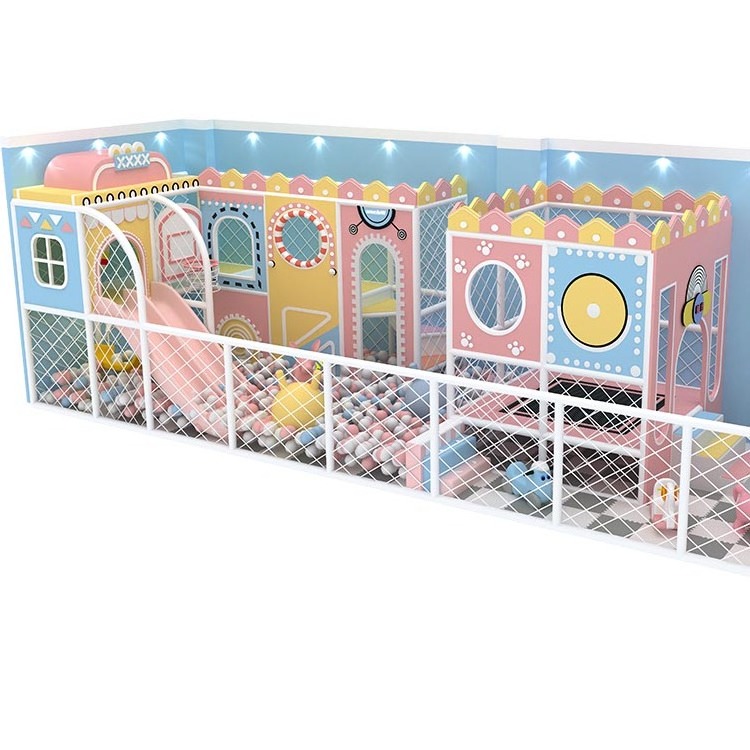 Professional Children's School Interior Kids Playground Indoor Tree Angel Dreamland Space Ship Playground