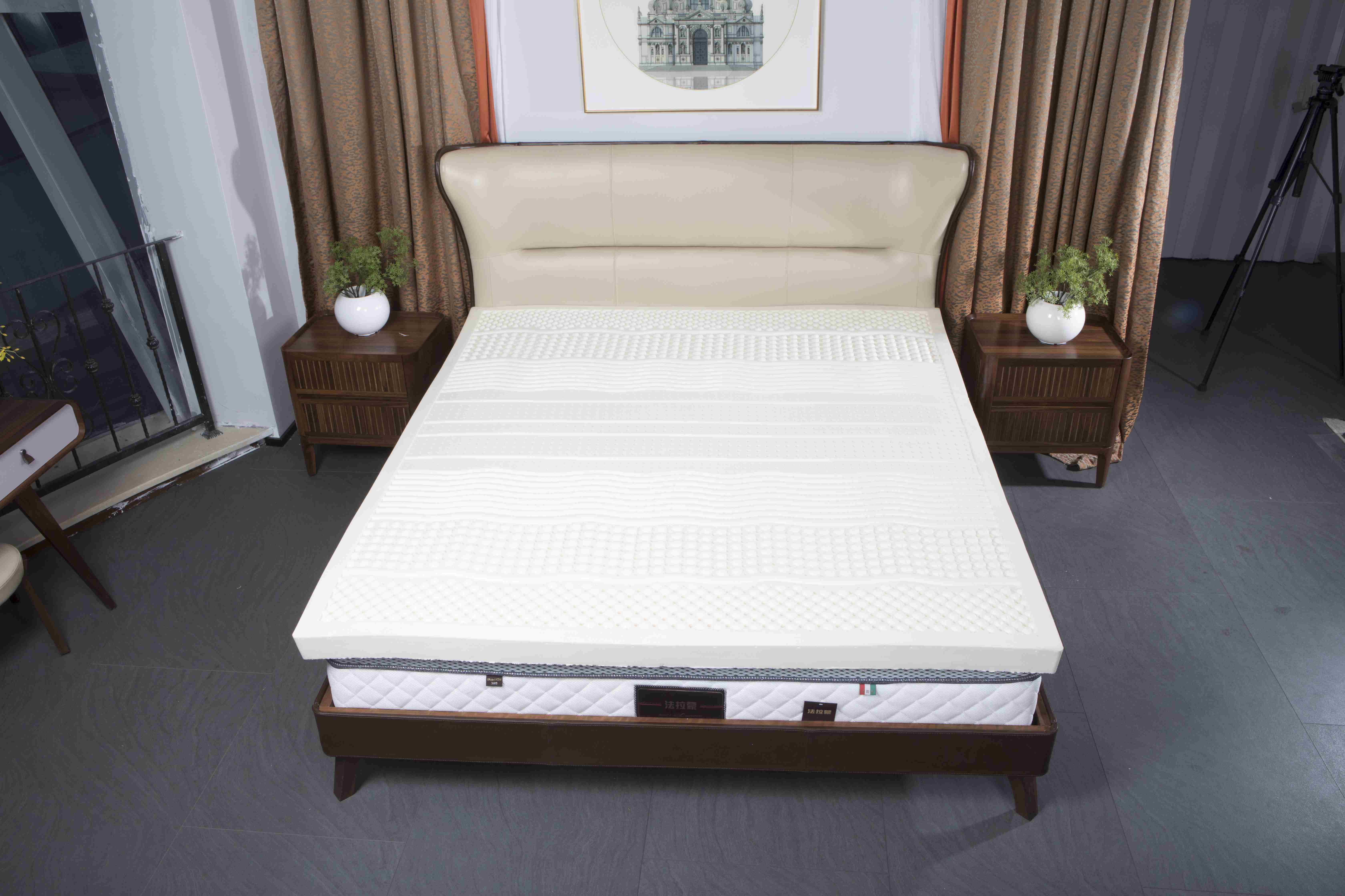 120*200*10cm Hot Sale Luxury Latex Mattress Covers High Density Latex Foam Mattress