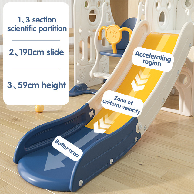 Baby Slide and Swing Set wholesale toddler high quality indoor baby plastic sliding toys kids slides