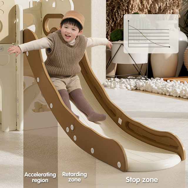 Custom Baby Plastic Sliding Toys Children Swing Toddler Mini Indoor Equipment Park Sets Kids Playground Slide