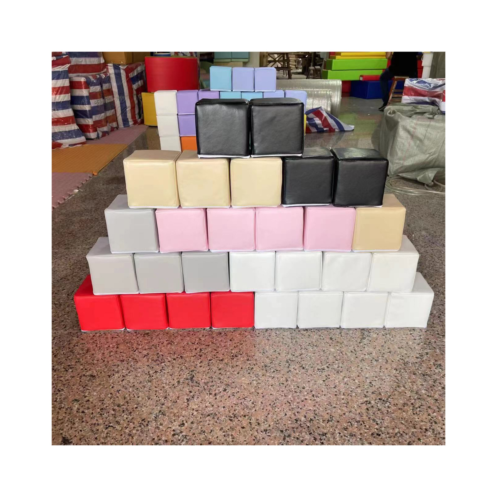 Foam Soft Plastic Play Building Blocks For Party Rental Foam Soft Play Blocks