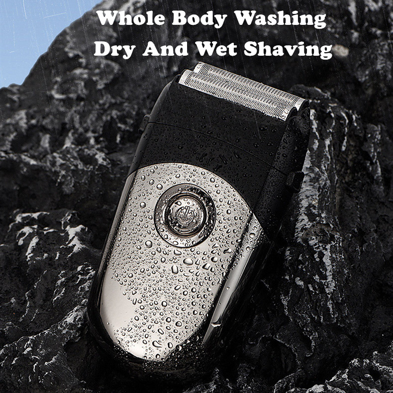 Reciprocating Electric Razor LCD Display Shaving Machine IPX6 Waterproof USB Rechargeable Electric Foil Shaver For Men