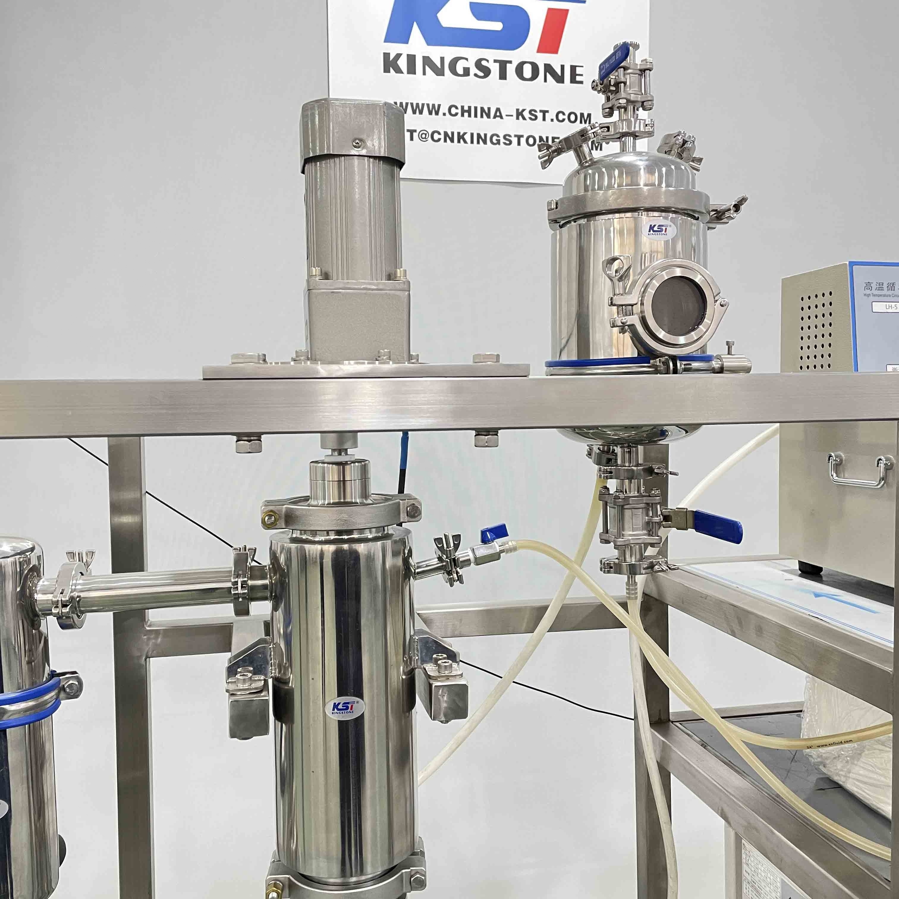 Stainless Steel Continuous Short-range Short Path Thin Wiped Film Molecular Distillation Machine