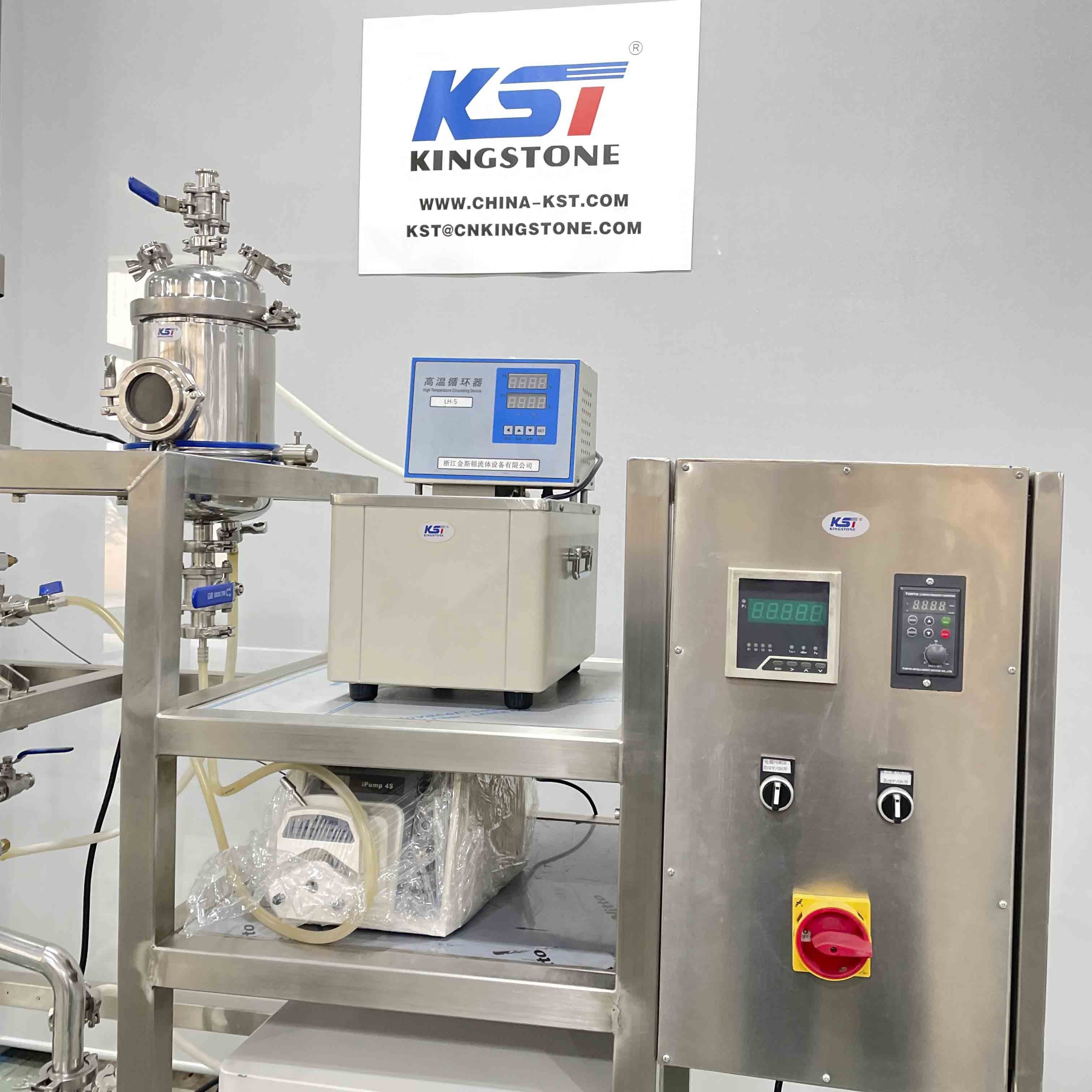 Stainless Steel Continuous Short-range Short Path Thin Wiped Film Molecular Distillation Machine