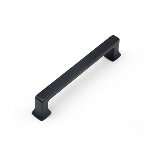 square bar matte black furniture kitchen hardware wardrobe dresser pulls cabinet drawer handle