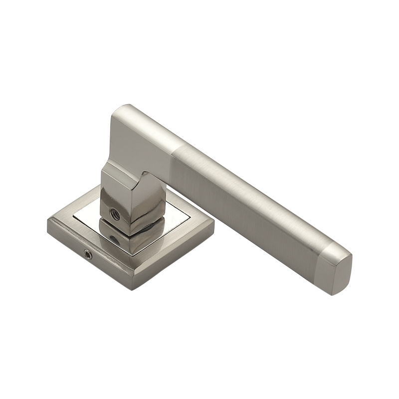 modern main square design entrance lever door handles and locks Interior Door Handles Knobs