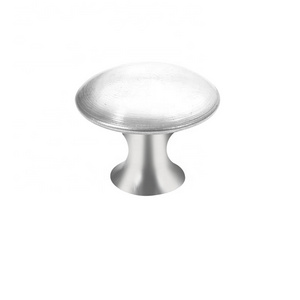 Satin Nickel Round shape Mushroom Cabinet drawer Knob Kitchen cabinet cupboard chest pulls