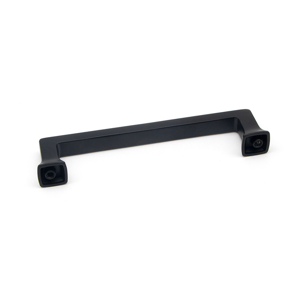 square bar matte black furniture kitchen hardware wardrobe dresser pulls cabinet drawer handle