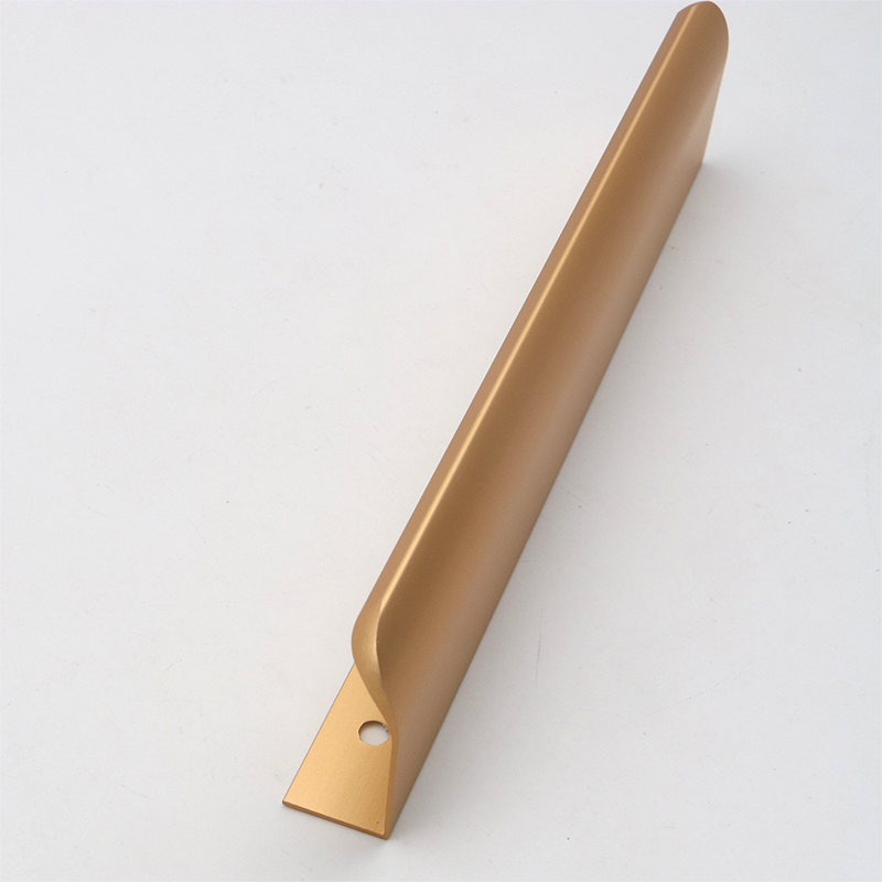 Modern Gold funiture aluminum profile Hardware Long conceal Cabinet Pulls Drawer Cupboard Hidden Kitchen Handles