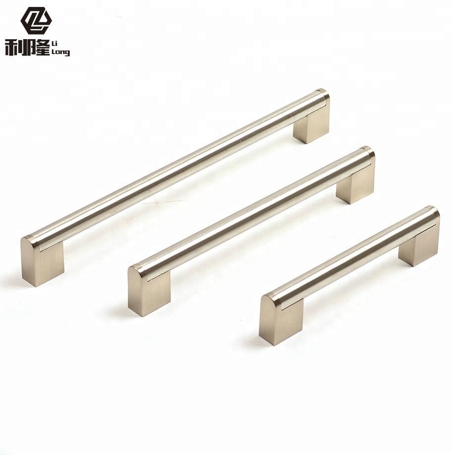 Aluminium Profile brushed bedroom door pulls kitchen furniture hardware drawer cabinet Handle