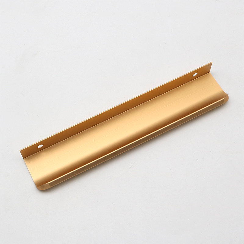 Modern Gold funiture aluminum profile Hardware Long conceal Cabinet Pulls Drawer Cupboard Hidden Kitchen Handles