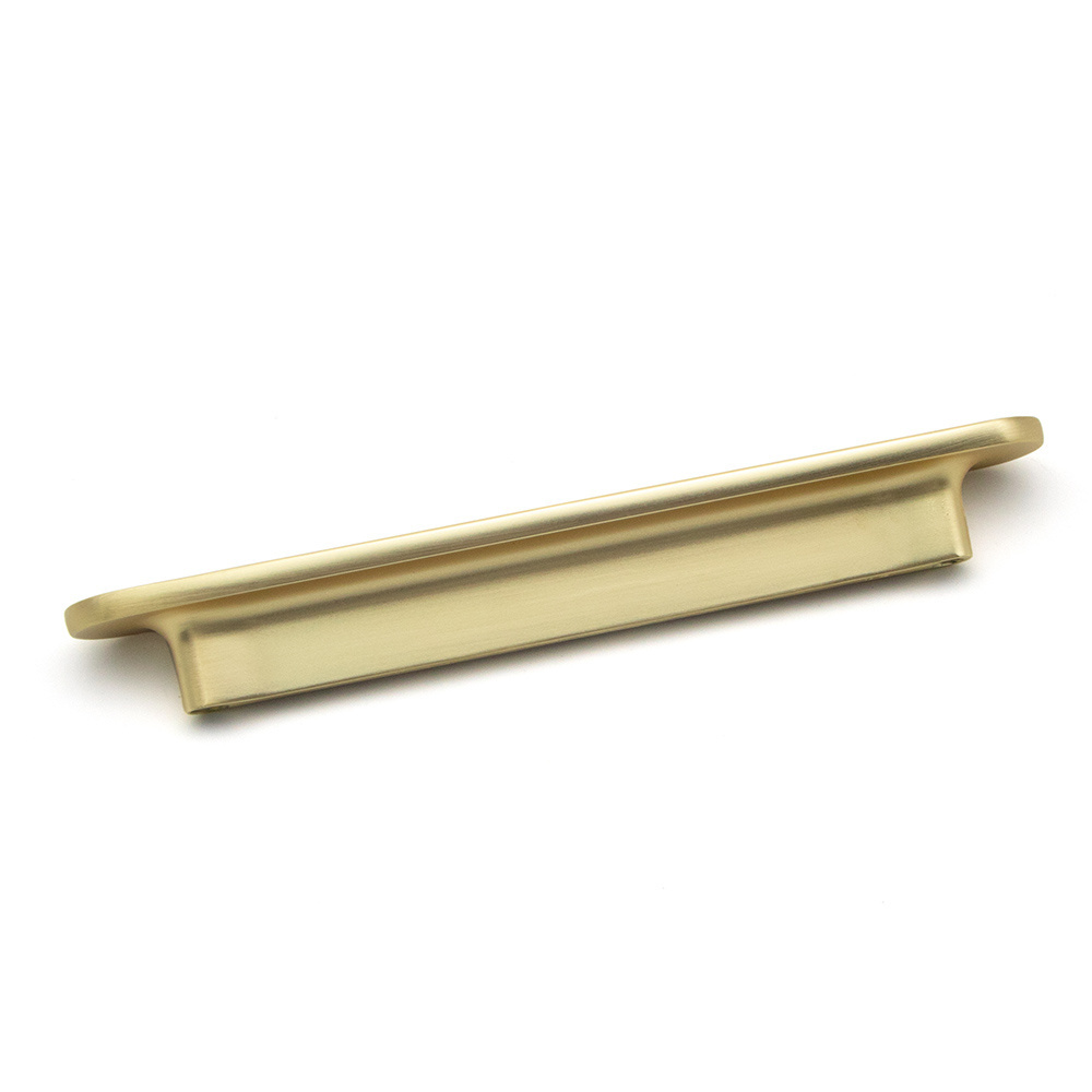 decorative modern gold brush concealed kitchen cabinet drawer handle bedroom closet wardrobe pulls