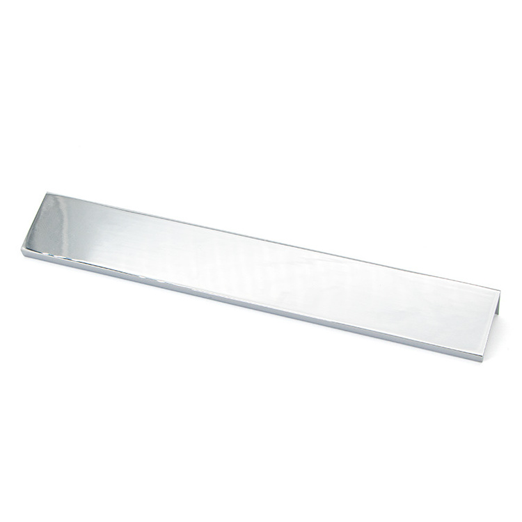 Metal hidden Aluminum profile Edge handle Long Home Kitchen Bedroom Cabinet Wardrobe Drawer Furniture pull