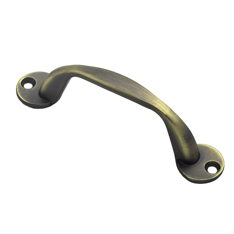 classic curved bronze furniture hardware kitchen cabinet door pull wardrobe drawer pull