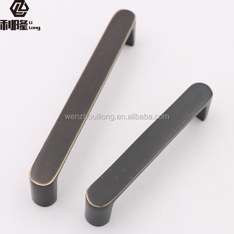 Solid Furniture Fitting Copper Chest Bedroom Handle Door Pull Drawer Cabinet Handles Integrated Brass New Modern Kitchen Handles