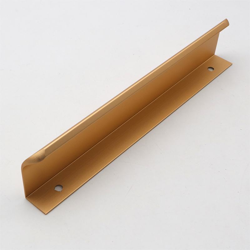 Modern Gold funiture aluminum profile Hardware Long conceal Cabinet Pulls Drawer Cupboard Hidden Kitchen Handles