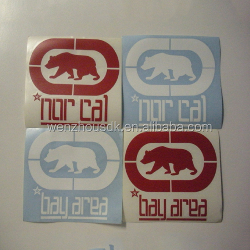 Customized dry transfer rub on stickers for kids