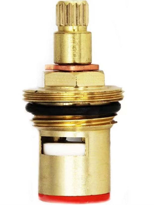 High quality OEM size brass Water distribution faucet valve core bathroom brass faucet cartridge