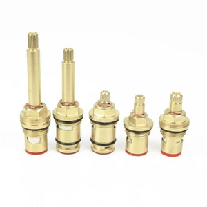 Customized Shower into the wall brass spindle 22 mm diverter wall-in shower set cartridge