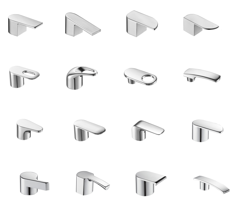 Sky-1020 polishing chrome zinc basin faucet shower mixer faucet fitting zinc faucet handle