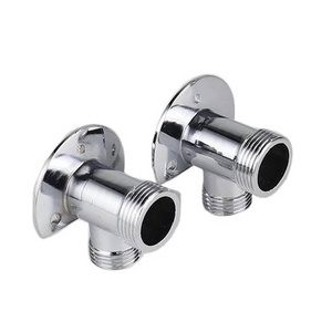 faucet fitting chrome plated ss material wall mounted connect faucet fitting  part