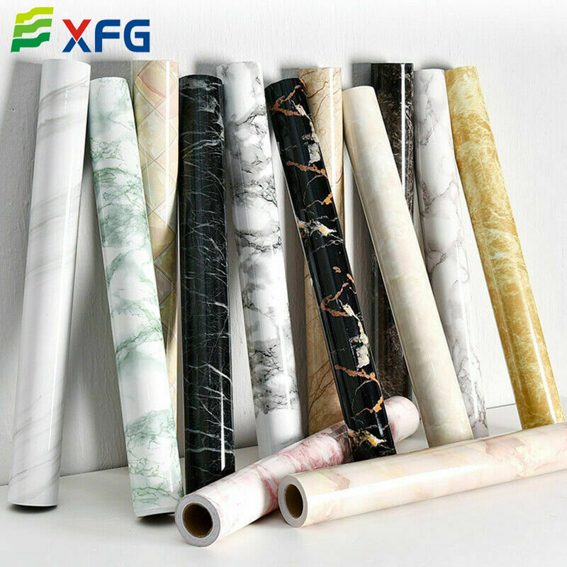 Marble Peel and stick pvc Contact Paper Waterproof Self-Adhesive Marble Wallpaper