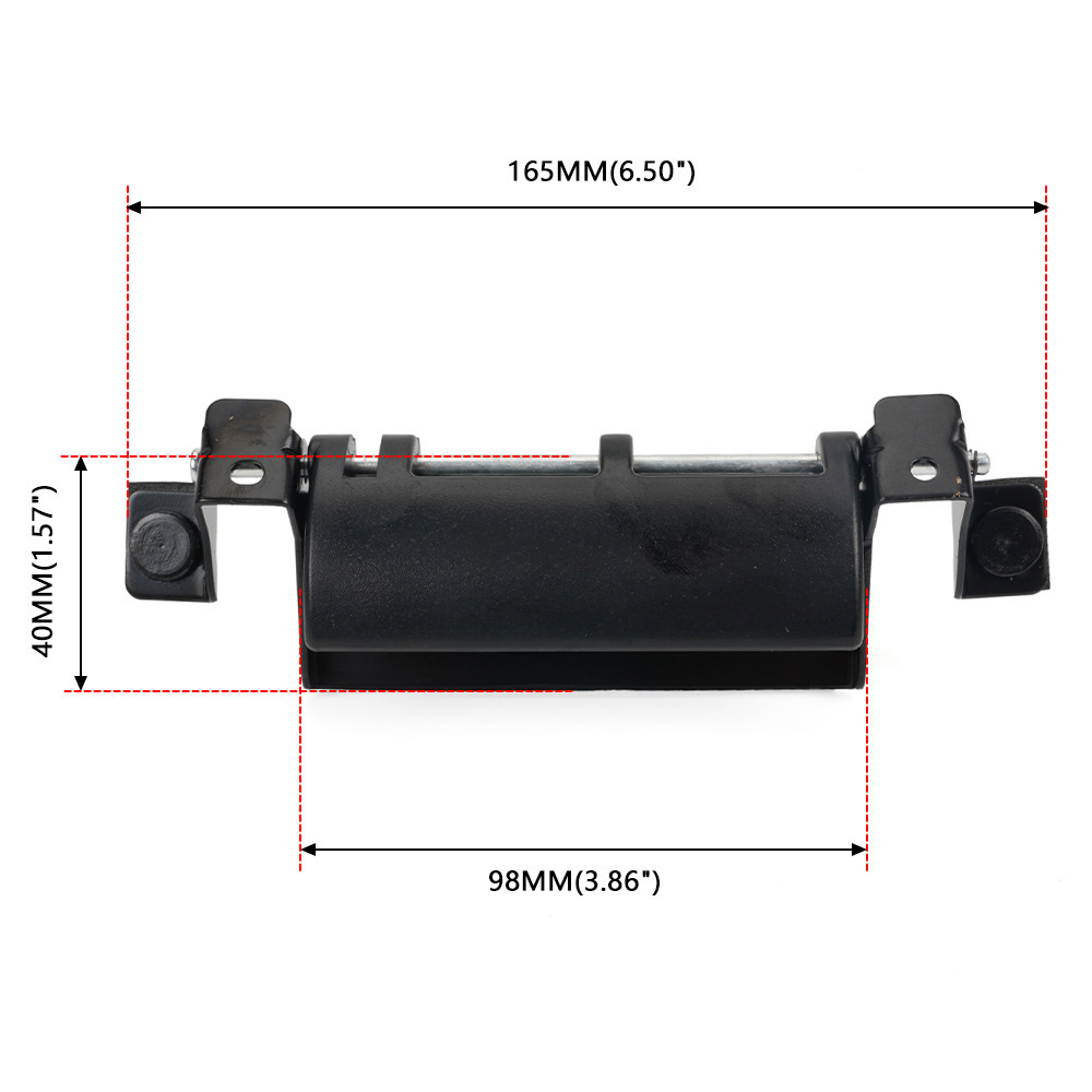 China Manufacturers Custom Logo 69090-08010 Abs Plastic Car Tailgate Latch Handle Rear Trunk Door Handle For Toyota