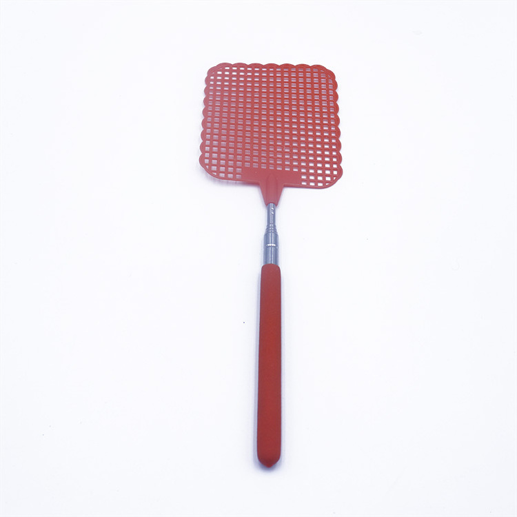 Custom Telescopic Stainless Steel Fly Swatter Plastic Fly Swatter