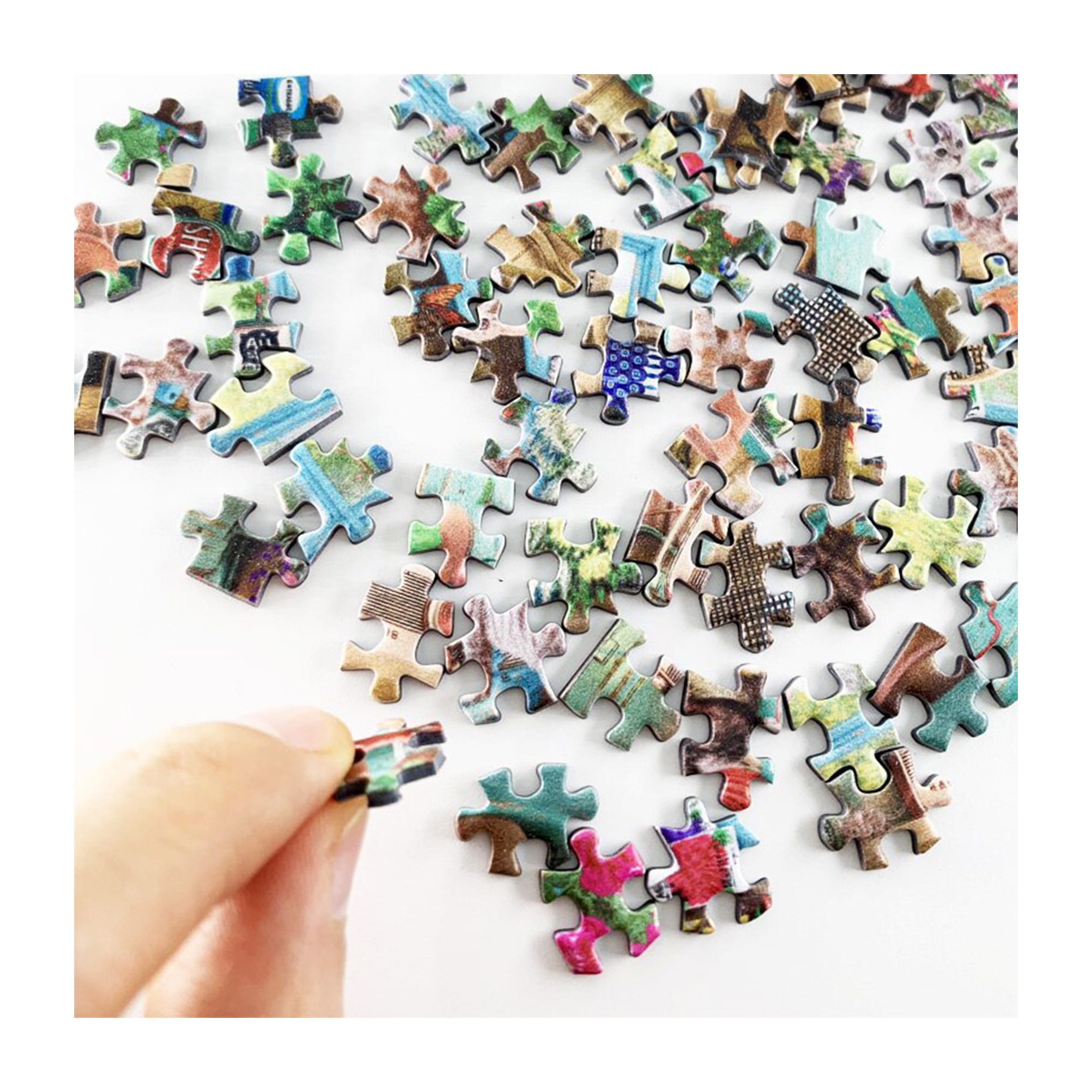 Custom sublimation puzzle 300 500 1000 Pieces jigsaw puzzles for adults