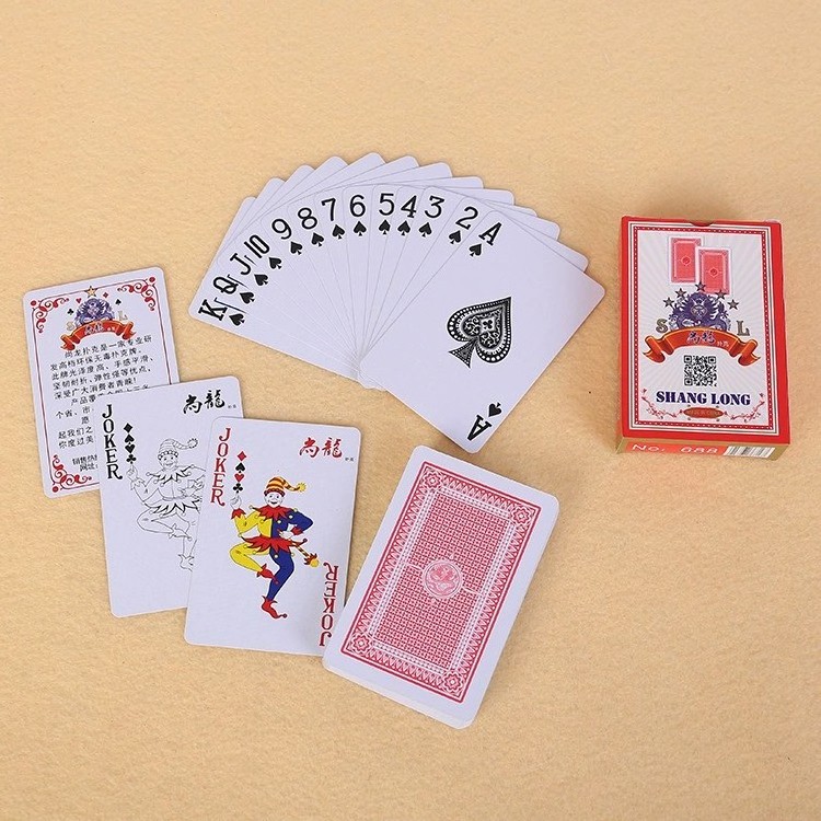 New Promotion Competitive Price Paper Playing Cards Custom Logo Playing Cards Rfid Playing Cards