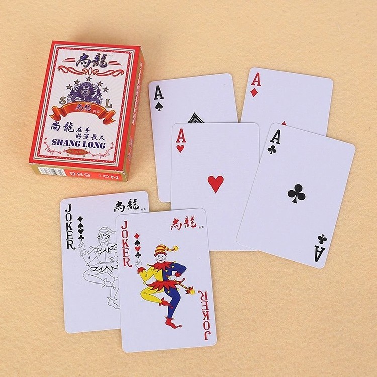 New Promotion Competitive Price Paper Playing Cards Custom Logo Playing Cards Rfid Playing Cards