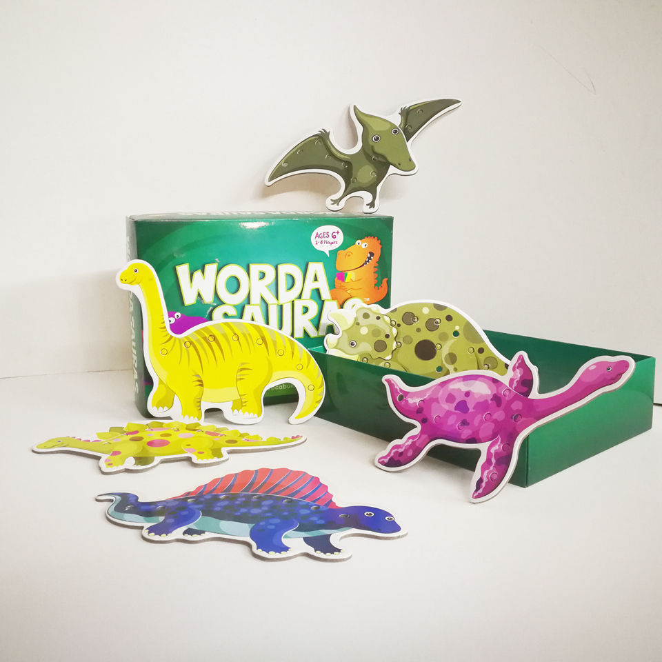 Cartoon Animal Traffic Dinosaur Montessori Wooden Puzzle Toys Card Early Educational Learning Toys For Children