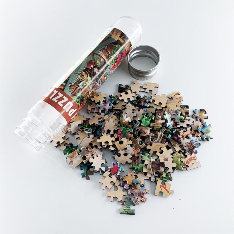 Custom sublimation puzzle 300 500 1000 Pieces jigsaw puzzles for adults