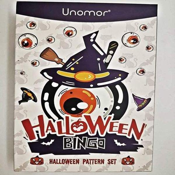 Halloween Custom Festival Christmas Printing Art Paper Game Card Playing Card Bingo Card For Kids