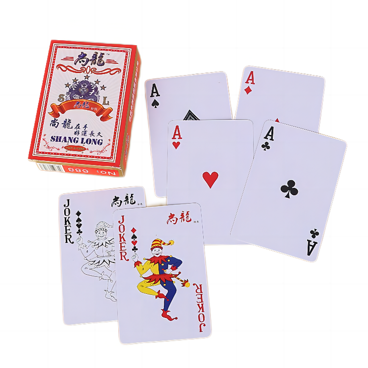 New Promotion Competitive Price Paper Playing Cards Custom Logo Playing Cards Rfid Playing Cards