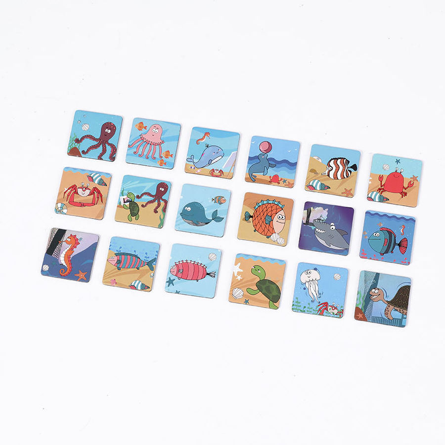 Top Quality Recycle custom logo printing flash card game Pattern Paper Cartoon memory game Playing card