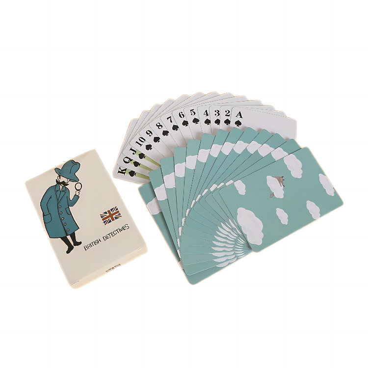 Wholesale Custom Design Paper Playing Cards Poker Pvc Plastic Poker Cards Playing Card With Your Own Logo Design