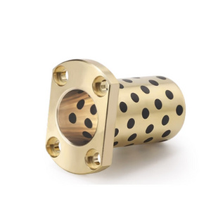 MPTNZ6-15 Size 10*6*15H Oil Free Metal Du Bushing Copper Brass Shaft Sleeve Shaft Bushing Sleeve