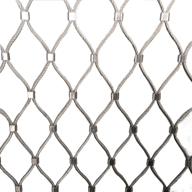 Stainless Steel Wire Rope Mesh for Building Decoration Made In China