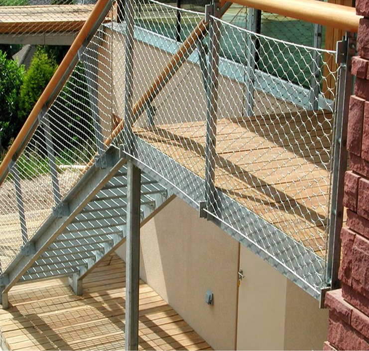 Stainless Steel Wire Rope Mesh for Building Decoration Made In China