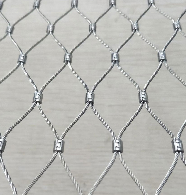 Stainless Steel Wire Rope Mesh for Building Decoration Made In China