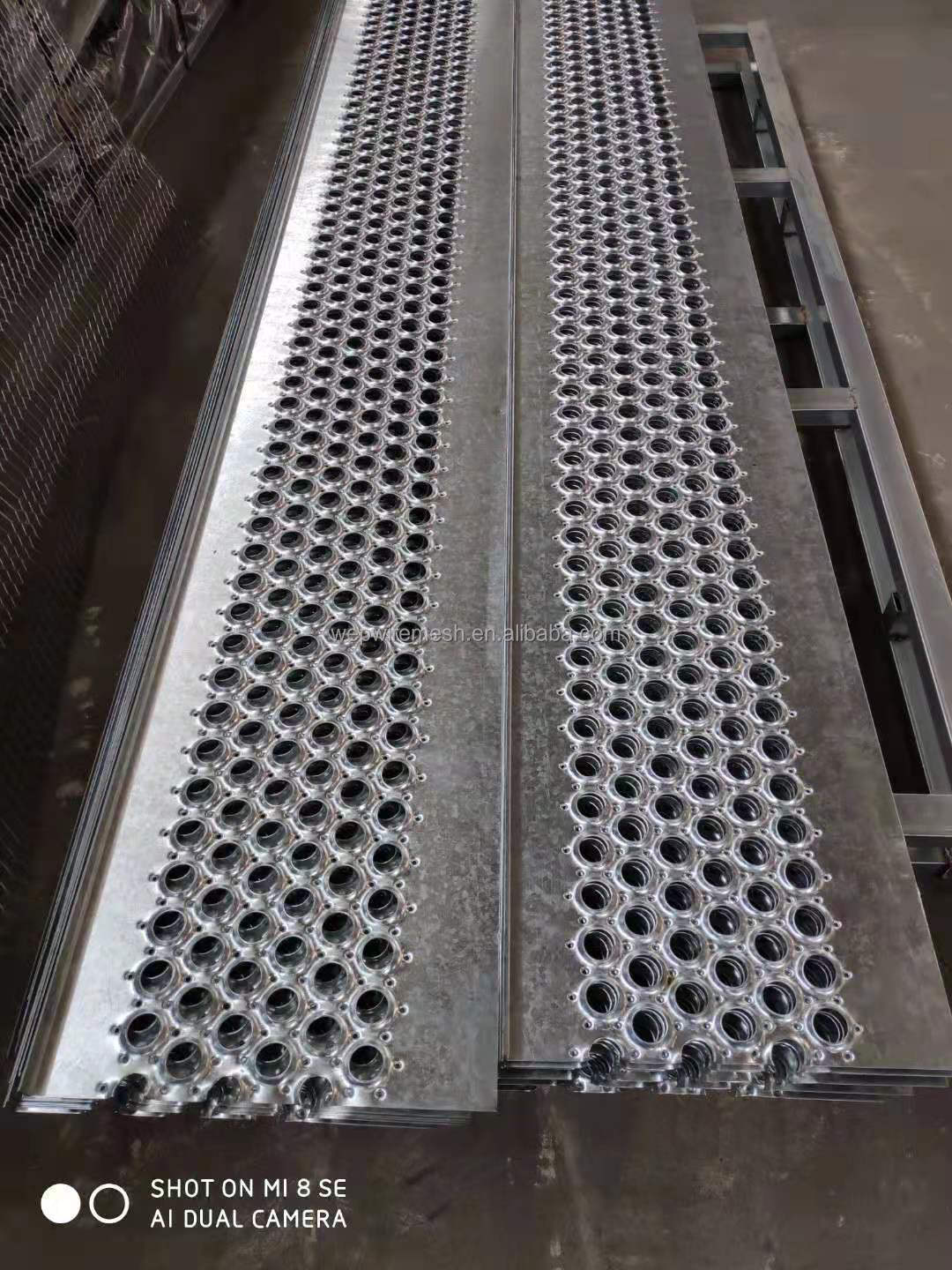 Factory customize Hot dip galvanized steel metal grating perforated steel grating stainless steel grating