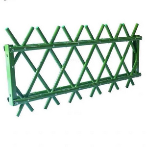 Stainless Steel Material Artificial Green Bamboo Fence