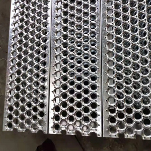 Factory customize Hot dip galvanized steel metal grating perforated steel grating stainless steel grating