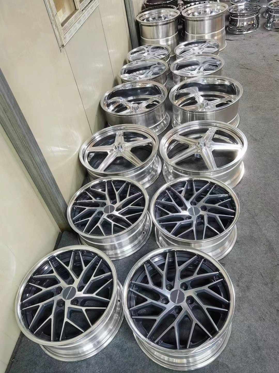 Custom Forged Concave Wheels 2-Piece Monoblock Alloy Wheel Car Forged Wheel Rims For Audi Bmw 2 piece custom forged