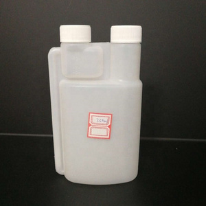 1000ml Hdpe Dosing Measuring Plastic Double Two Dual Chamber Twin Neck Bottle