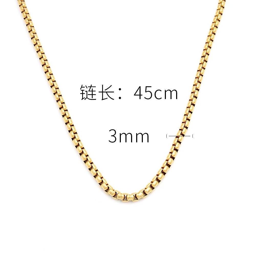 Hot Styles 18k Gold filled chain roll extension for jewelry making women men