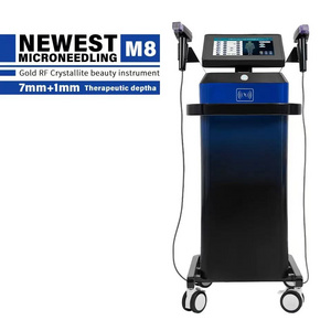 2023 Latest design 2 in 1 Morpheus 8 microneedle RF machine strechmark removal skin tightening machine