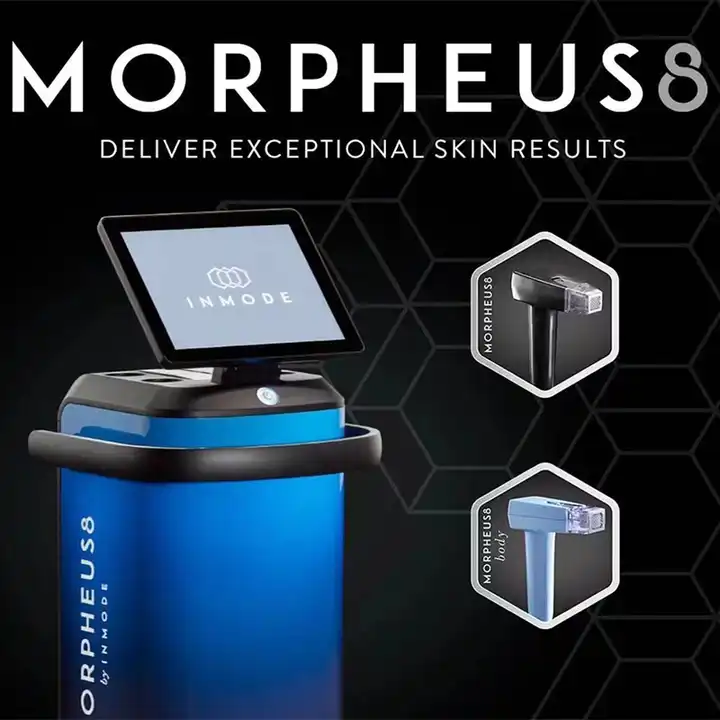 2023 Latest design 2 in 1 Morpheus 8 microneedle RF machine strechmark removal skin tightening machine