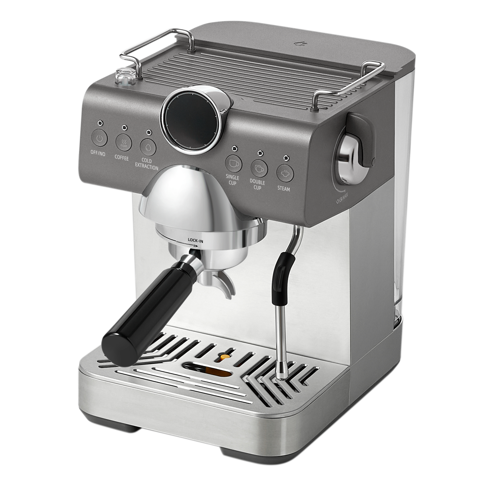 New Hot Iced Manual Espresso Machine Electric Cold Brew Coffee Maker